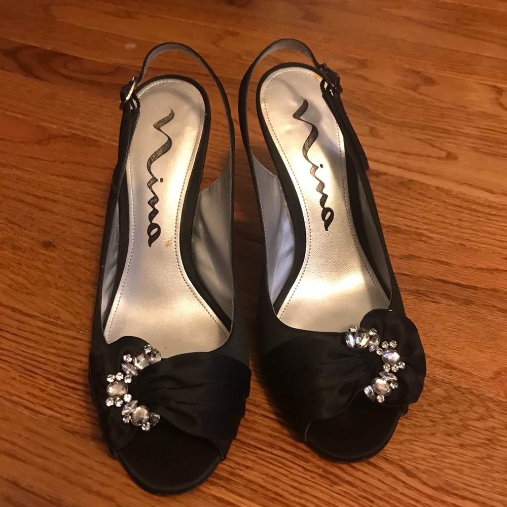 Nina 9m black shoes